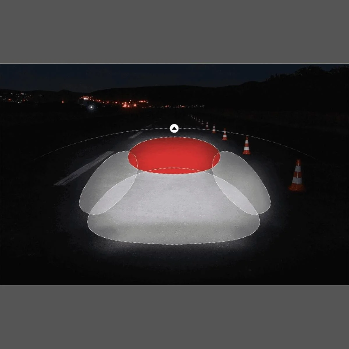 Luz delantera AURA 30 30 Lux alcance 40m 2 modos 5