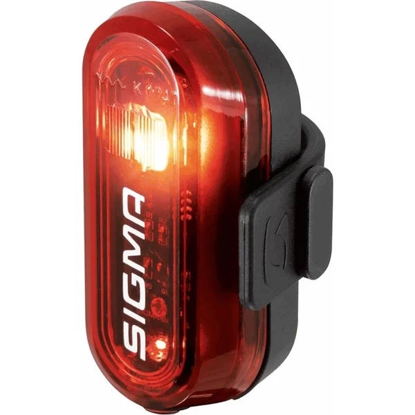 LED rear light IPX4 batteries visible up to 400m