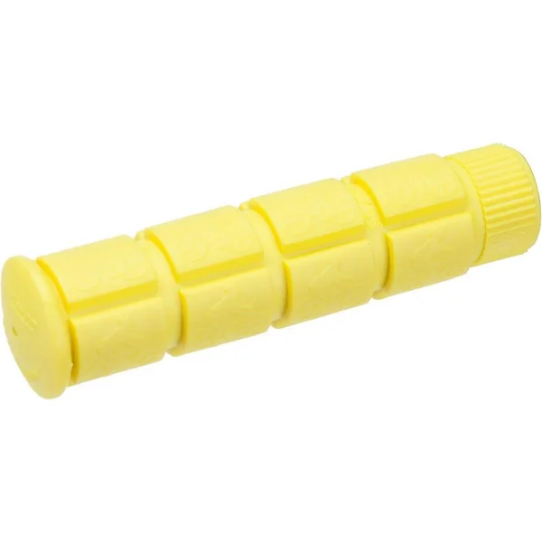 120mm Yellow Rubber Grips for Single Speed Bikes