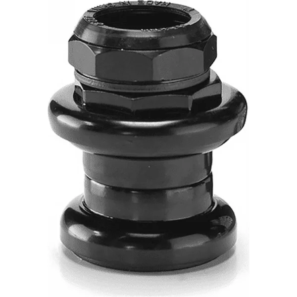 Threaded headset 1 1/8 28.6 mm steel black