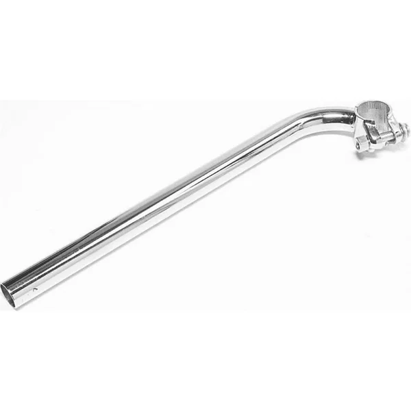 Potence pliable 25,4mm acier résistante argent