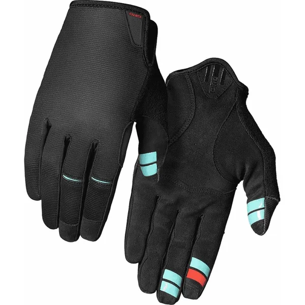 DND 2022 summer cycling gloves size L black blue touchscreen
