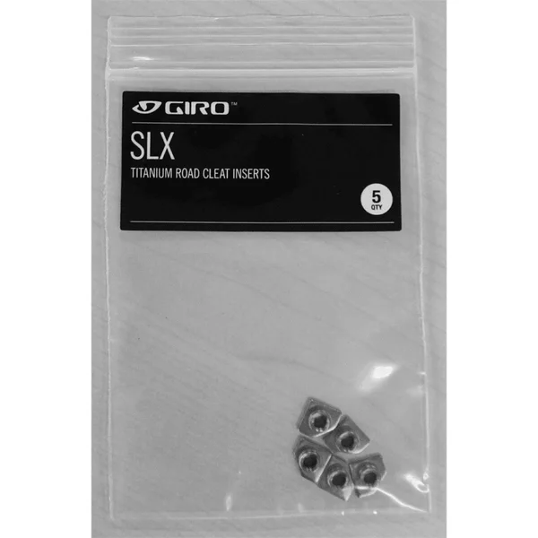 Titanium threaded washers for GIRO SLX cleats 2 pcs