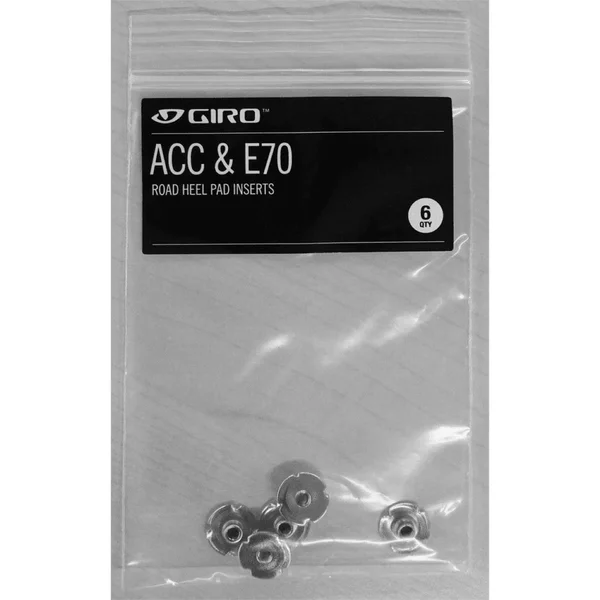 Kit 2 black threaded washers replacement for Giro ACC E70 shoes
