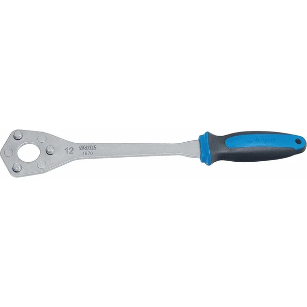 Cassette lockring wrench 13-14 tooth ergonomic handle